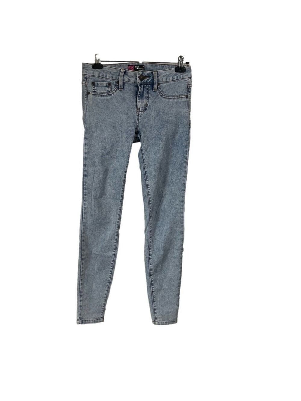 Women’s Bebe Blue Skinny Jeans Size 28 W!